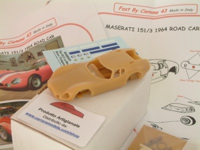 Kit Maserati 151 / 3 road car - stradale corsa 1964 - Resin Kit 1:43